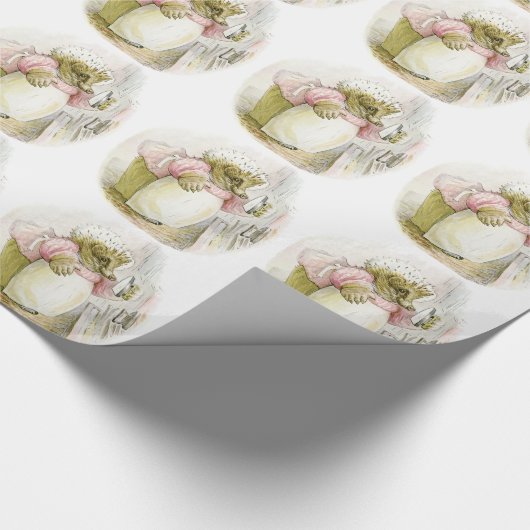 Egel met Iron Mrs Tiggy-Winkle Cadeaupapier (Hoek)