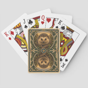 Egel Mosachtig Bos Waterverf GeoSaga Pokerkaarten