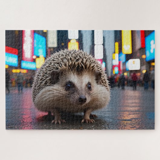Egel op Times Square Legpuzzel (Horizontaal)