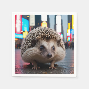Egel op Times Square Servet