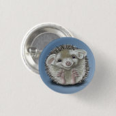 Egel Ronde Button 3,2 Cm (Voorkant /achterkant)