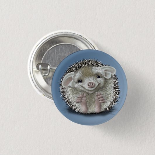 Egel Ronde Button 3,2 Cm (Voorkant /achterkant)