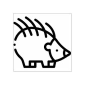 Egel Rubberstempel (Afrduk)