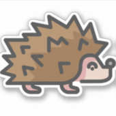 egel sticker (Voorkant)