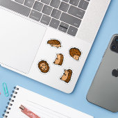 Egel Sticker (Laptop met iPhone)