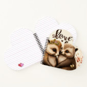 egel uit liefde poster notitieboek (Binnen)