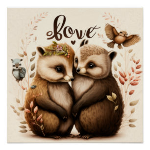 egel uit liefde poster perfect poster