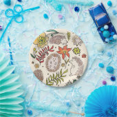 Egel-veld Papieren Bordje (Feest)