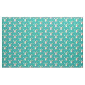 Egel-verpleegster | blauwgroen weefsel met dokters stof (Yard (91,4 cm))