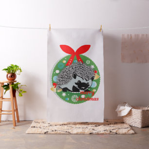 egel voor kerst - kerst stof