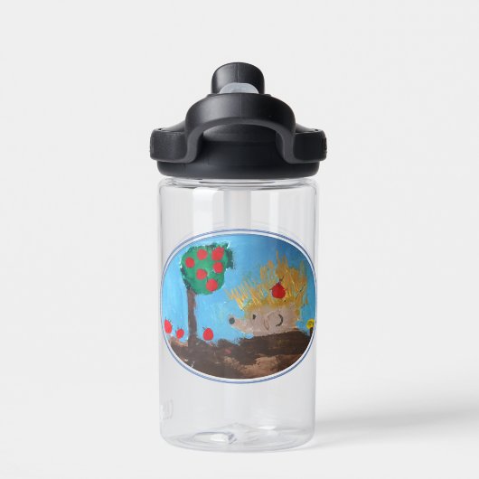 Egel Waterfles (Achterkant)