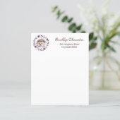 Egel Waterverf Botanische Wreatcute Personal (Staand voorkant)