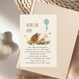 Egels Boeken voor baby Paddenstoelen  Ballon Jonge Kaart