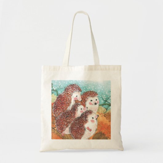 Egels die met elkaar praten Illustratie Tote Bag (Voorkant)