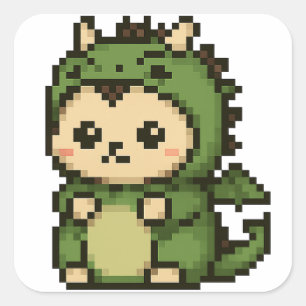egels Dragon sticker Sheet