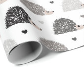 Egels en harten cadeaupapier (Rol Hoek)