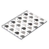 Egels en harten notitieboek (Linkerzijde)