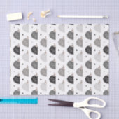 Egels en harten tissuepapier (Craft)