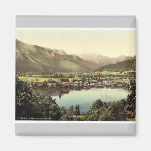 Egern, Tegernsee, Upper Beieren, Duitsland klassie Magneet