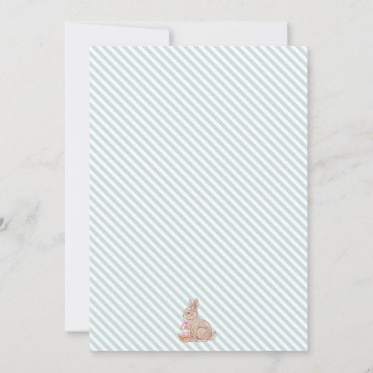 Egg Blue Easter Good Egg Member Certificate Kaart (Achterkant)