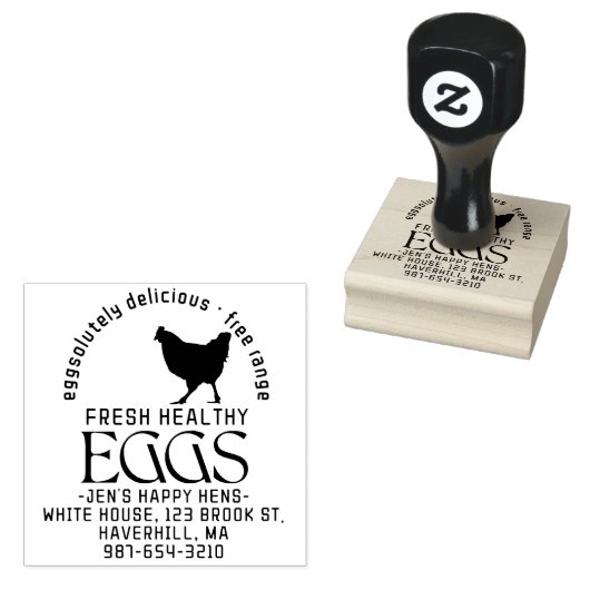 EGG CARTON STEMPEL Eierheerlijk Gratis Range (Gestempeld)