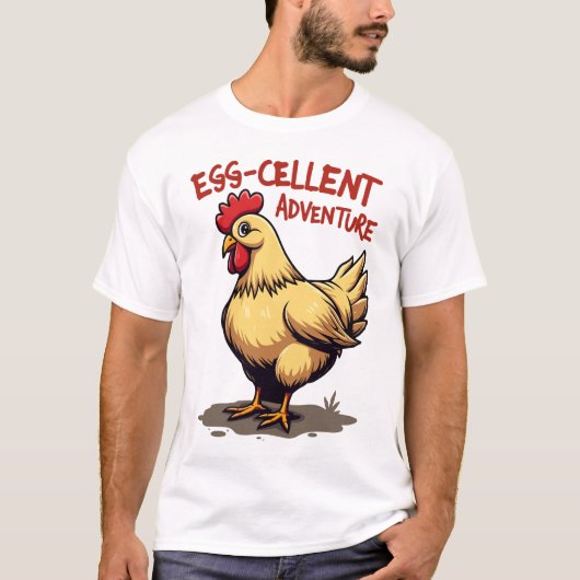Egg-cellent Adventure T-shirt (Voorkant)