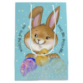 Egg-citeren Egg Hunt Kinder Medium Cadeauzakje (Achterkant)