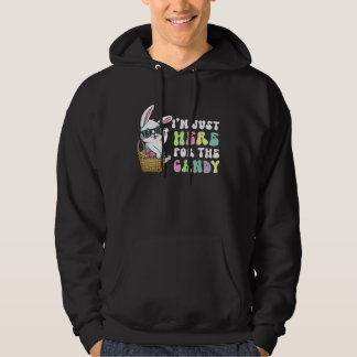Egg citing Easter  for Boys with Cute Bunny Design Hoodie