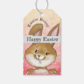 Egg-citing Egg Hunt Kinder Roze Cadeaulabel (Voorkant)