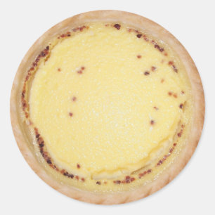 Egg Custard Tart Ronde Sticker