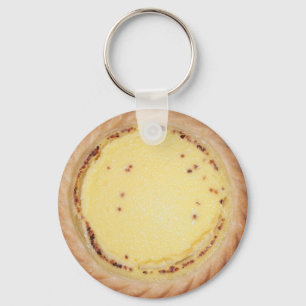 Egg Custard Tart Sleutelhanger