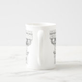 EGG & DART Bone China Mug (Dos)