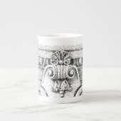 EGG & DART Bone China Mug (Devant)