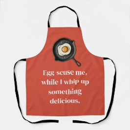 Egg design kitchen apron schort