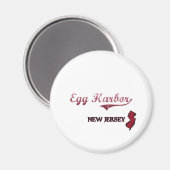 Egg Harbor New Jersey City Classic Magneet (Voorkant / Achterkant)