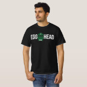 Egg Head BBQ Shirt – Grappige Keramische Grillmast (Voorkant volledig)