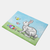 Egg Hunt Bunny Deurmat (Schuin)