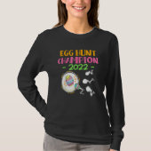 Egg Hunt Champion 2022 Paaszwangerschap T-shirt (Voorkant)