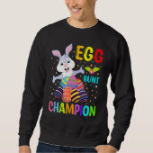 Egg Hunt Champion Bunny Easter Day Trui (Voorkant)