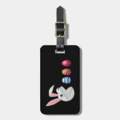 Egg Hunt Easter Bunny Bagagelabel (Voorkant verticaal)