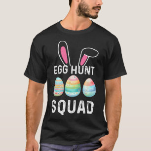 Egg Hunt Squad Shirt Jacht Seizoen Funny Happy Ea