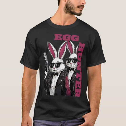 Egg Hunt Supervisor Egg Hunting Party Moeder Vader T-shirt (Voorkant)