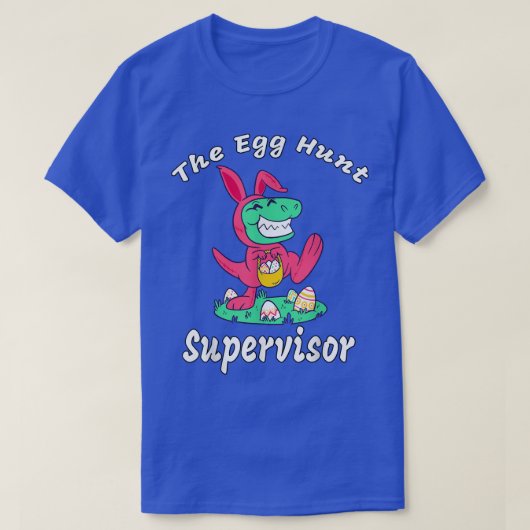 Egg Hunt Supervisor T-shirt (Design voorkant)