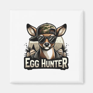 Egg Hunter Deer Buck Backward Pet Deer Hunting Eas Magneet