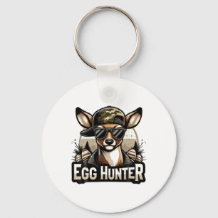 Egg Hunter Deer Buck Backward Pet Deer Hunting Eas Sleutelhanger