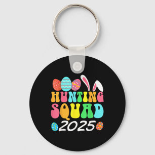 Egg Hunting Squad 2025 Easter Egg Hunt Familie Mat Sleutelhanger