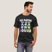 Egg Hunting Squad  Easter Bunnies Egg Hunt T-shirt (Voorkant volledig)
