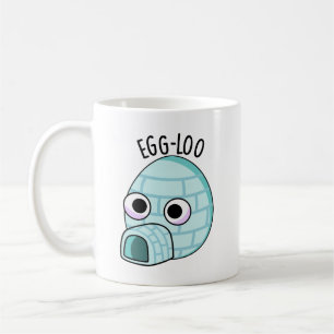 Egg-loo Funny Egg Pun Koffiemok