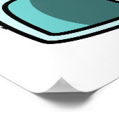 Egg-loo Funny Egg Pun Poster (Hoek)