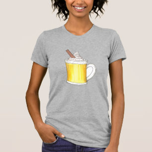 Egg Nog Eggnog Drink Kerstvakantie Cocktail T-shirt
